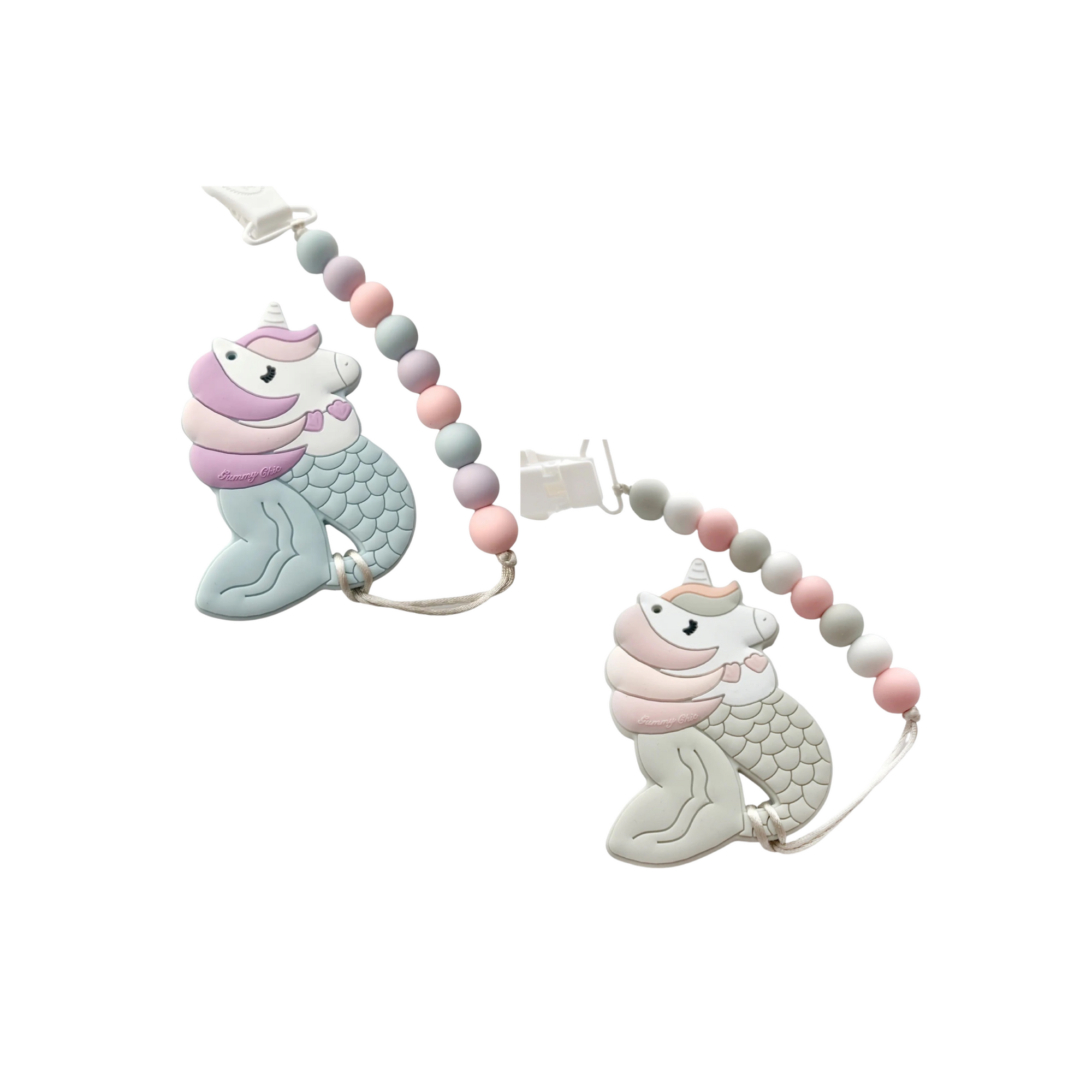 Mermicorn Teether with Clip