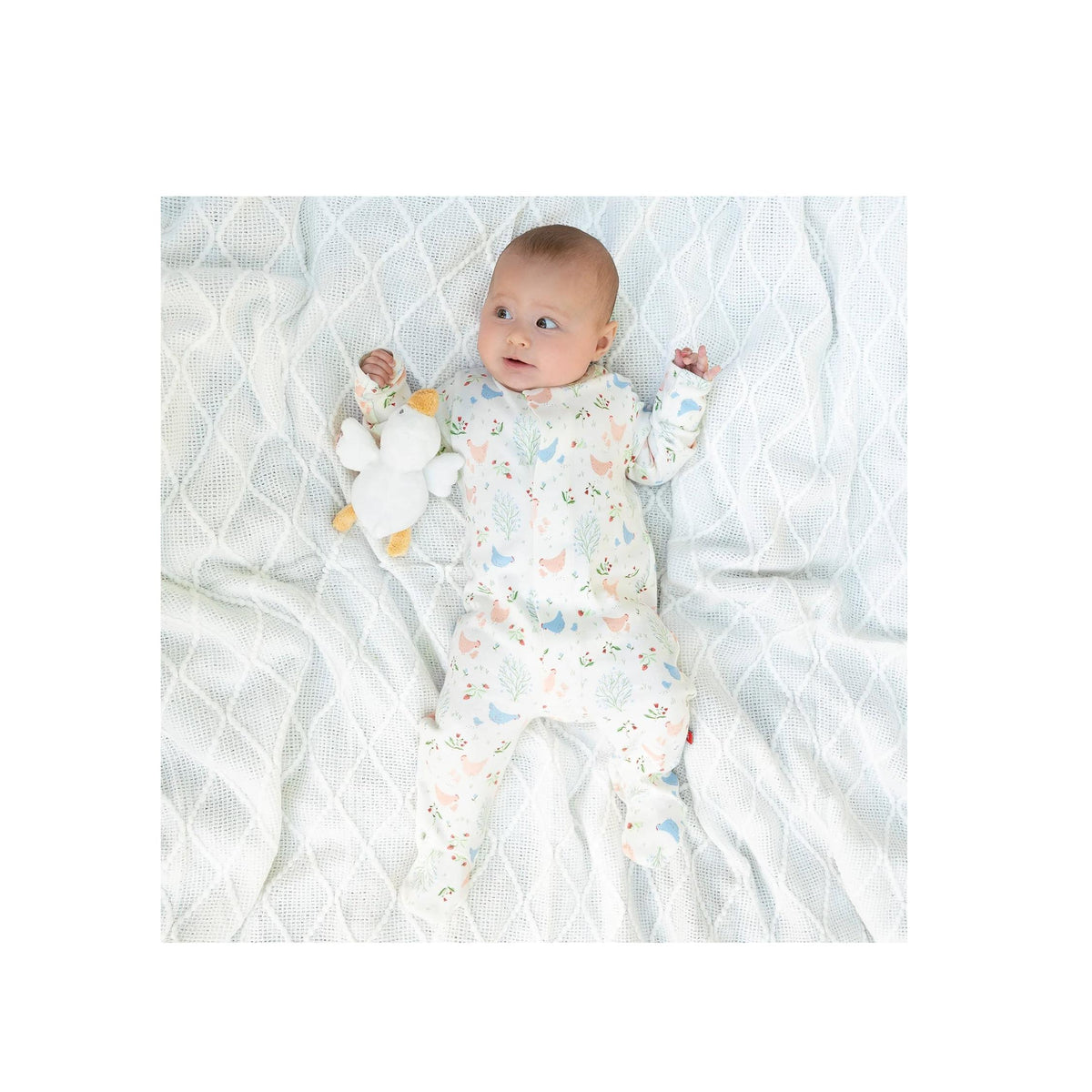 Chicken Tender Magnetic Closure Footie