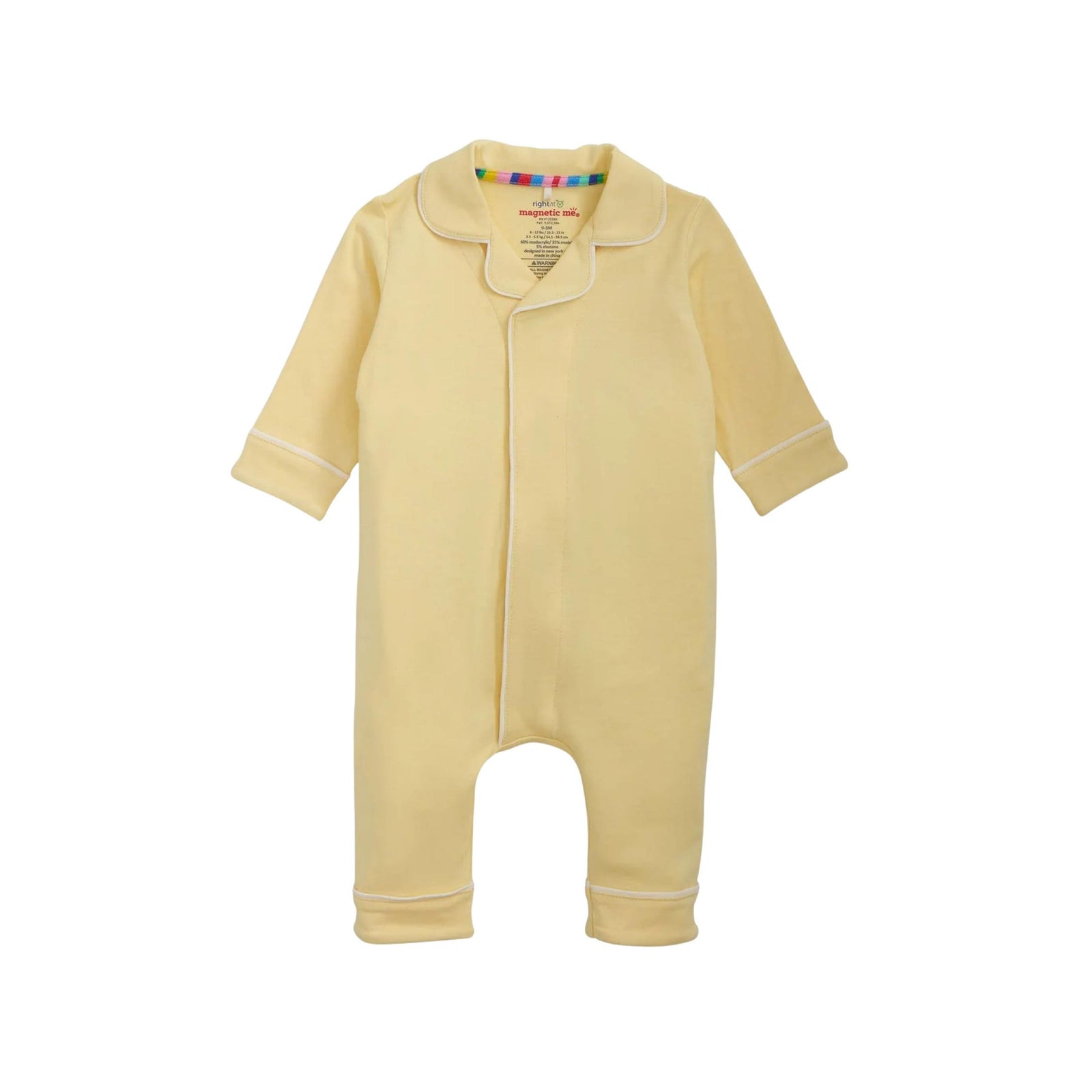 Yellow Stars Magnetic Closure Romper