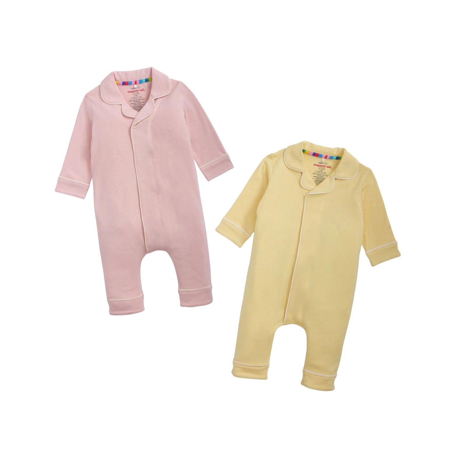 Blush Pink Magnetic Closure Romper