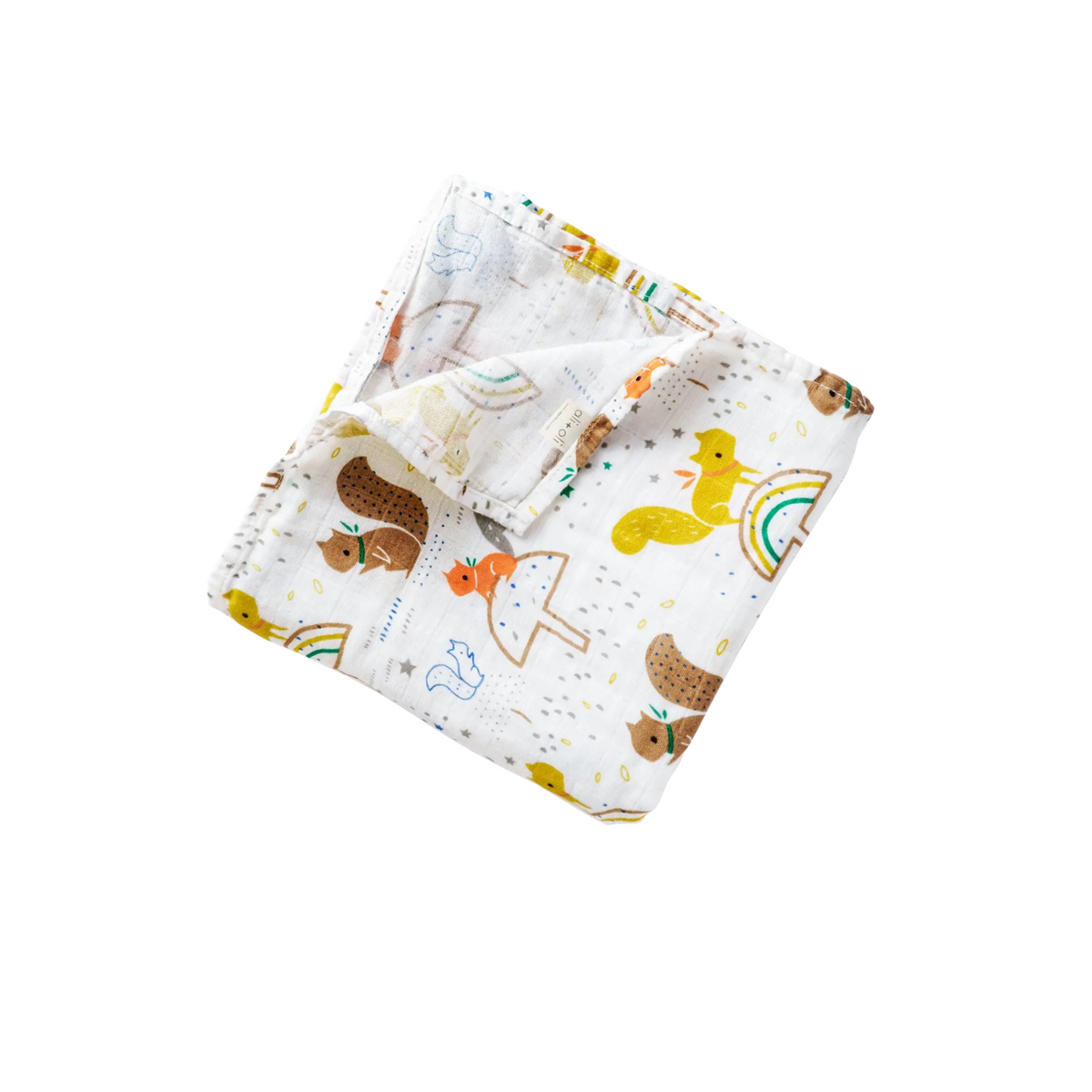 Muslin Forest Print Swaddle