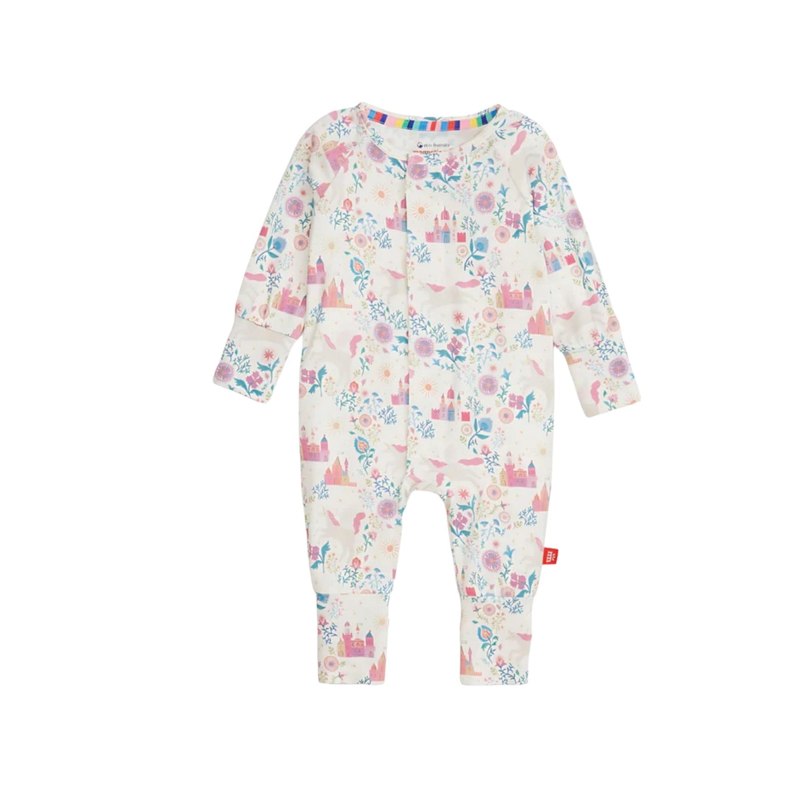 Tail Of Magic Convertible Magnetic Closure Romper