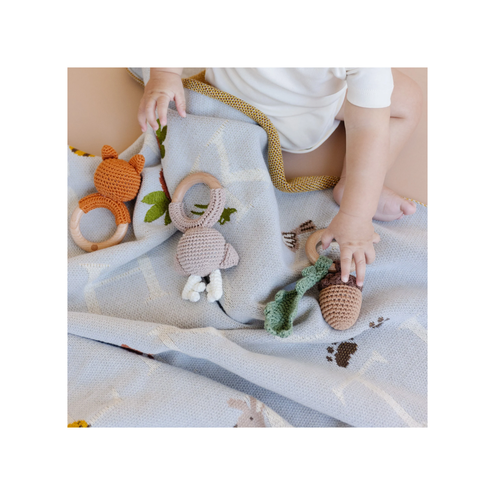 ABC Woodland Blanket