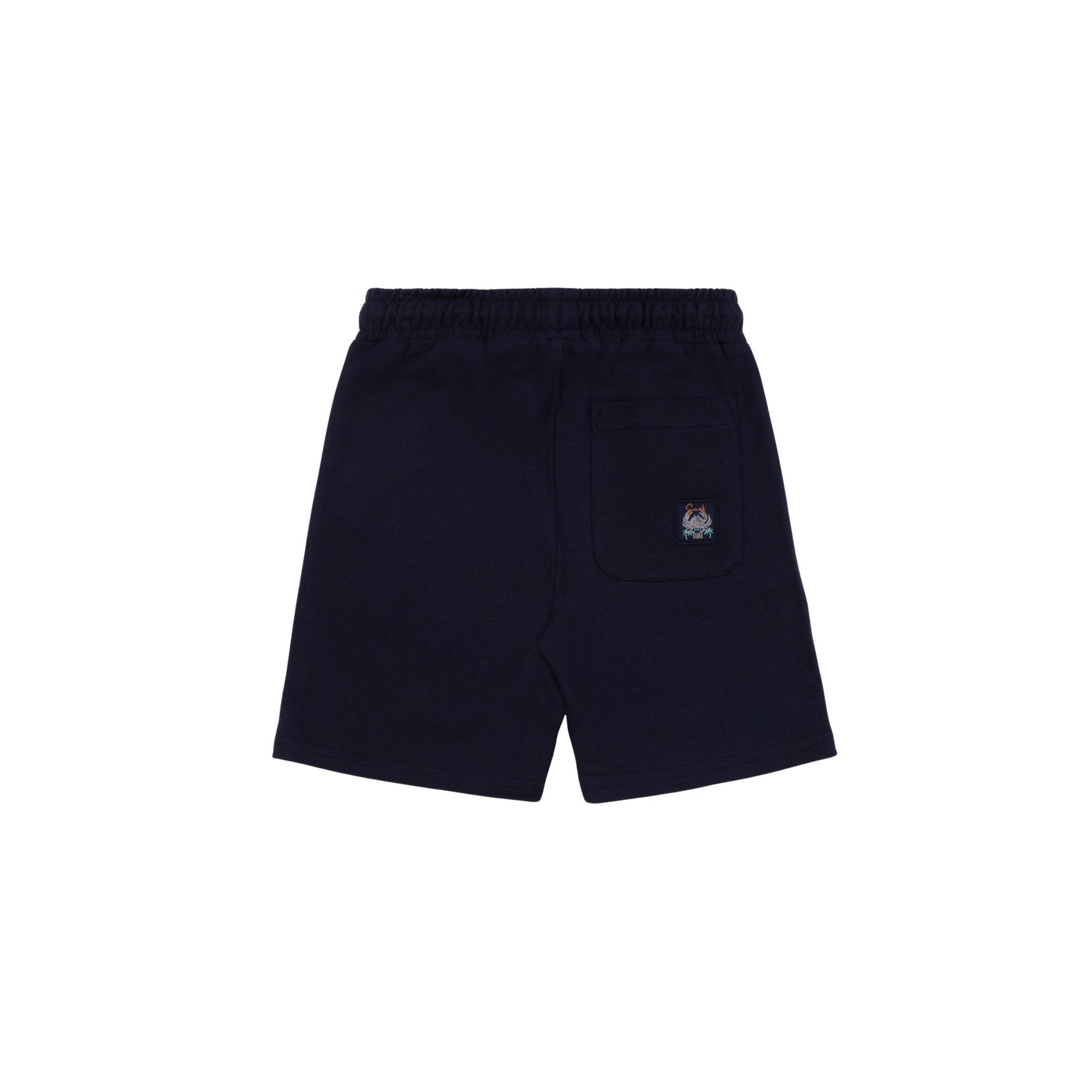 Boys Navy Cotton Bermuda Short