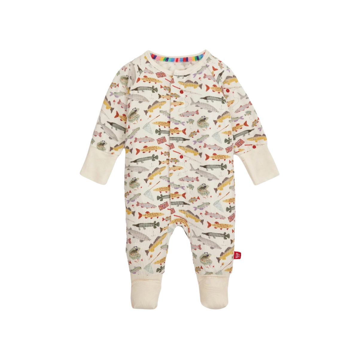 Reel Good Time Convertible Magnetic Closure Romper