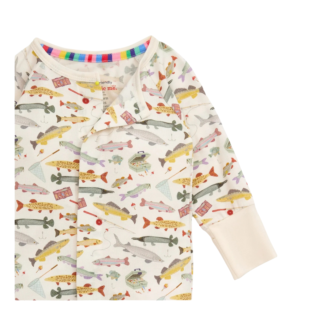 Reel Good Time Convertible Magnetic Closure Romper