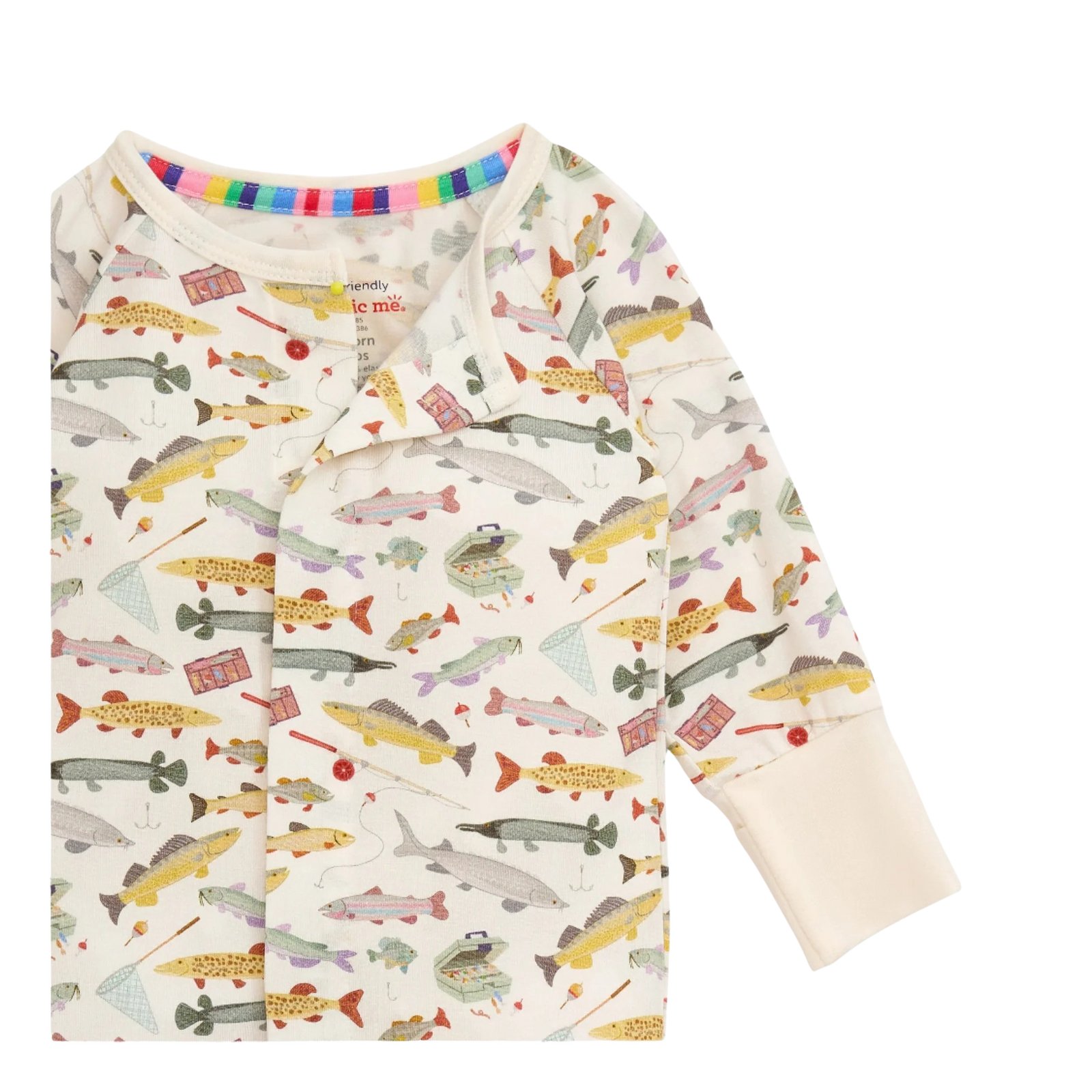Reel Good Time Convertible Magnetic Closure Romper