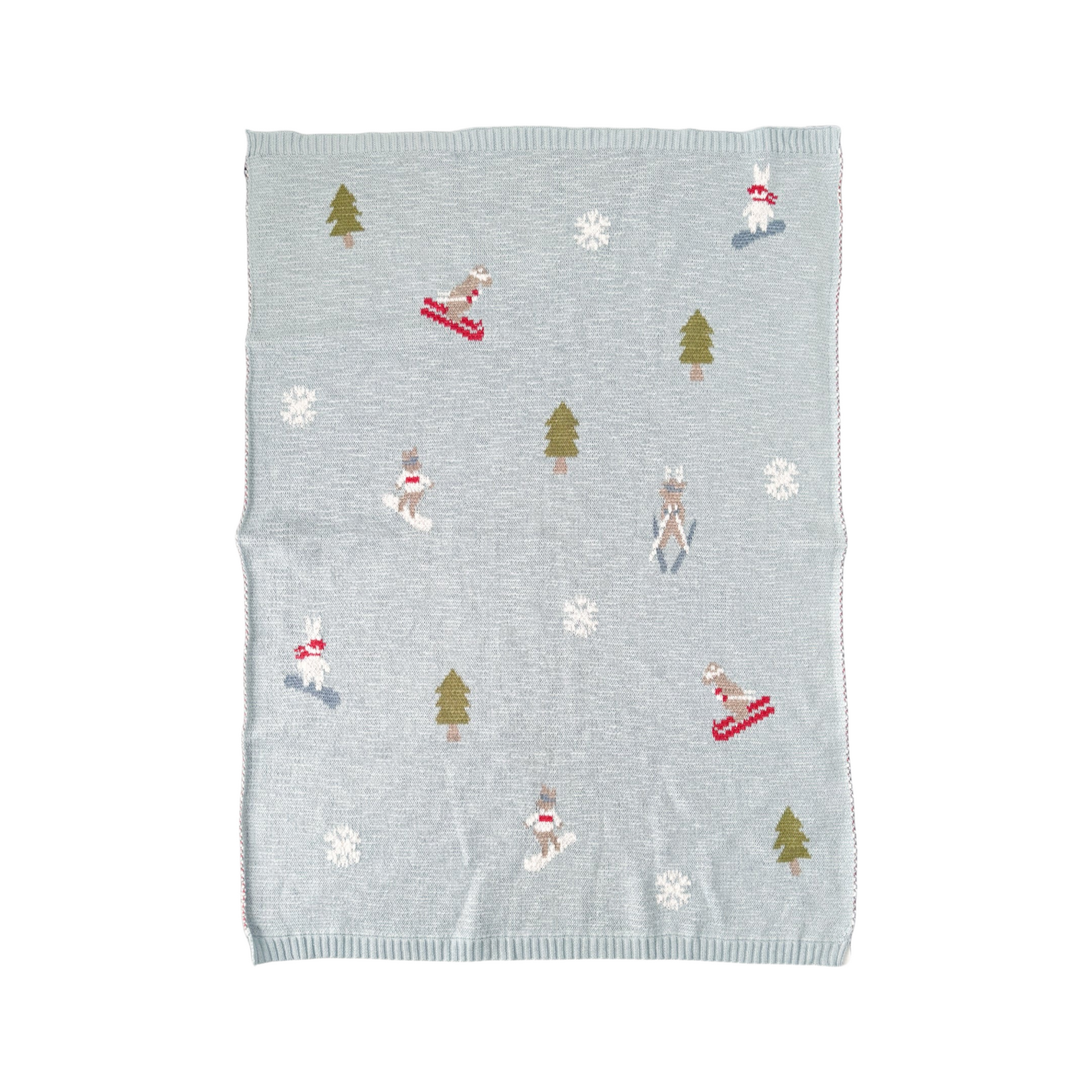 Ski & Snowboard Cotton Blanket
