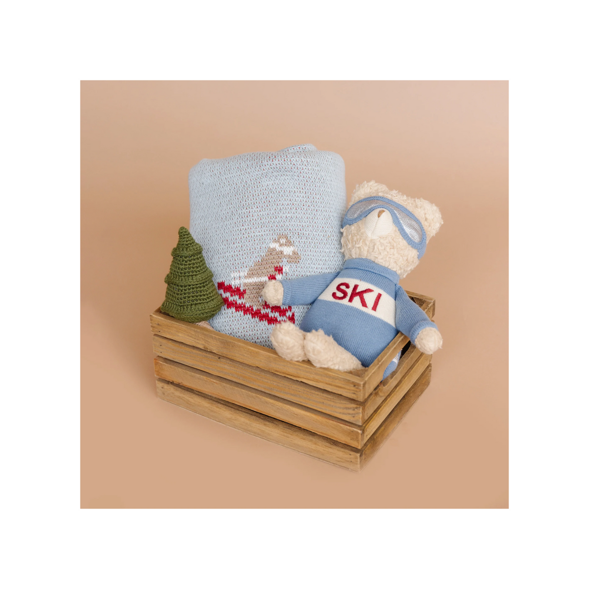 Ski & Snowboard Cotton Blanket
