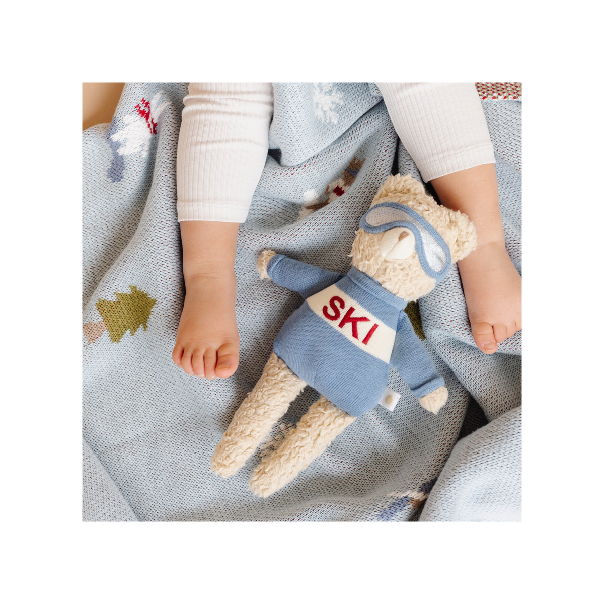 Ski & Snowboard Cotton Blanket