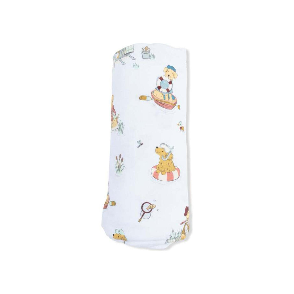 (CC) Lake Buddy Dogs Swaddle Blanket