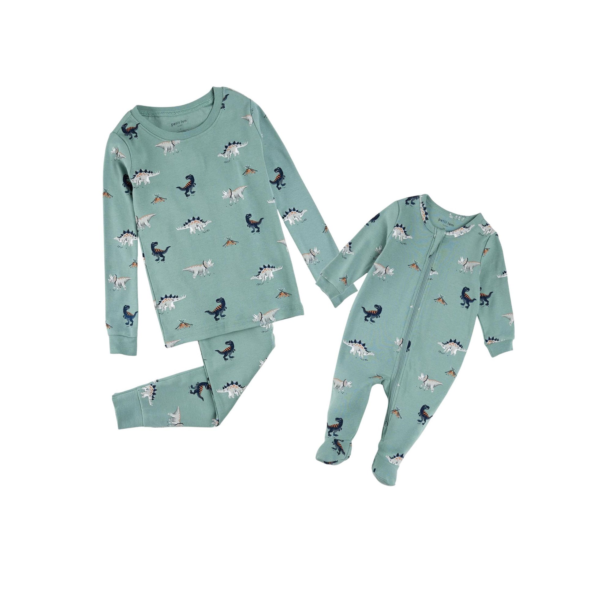 Dinosaur Wave Print Lounge Set