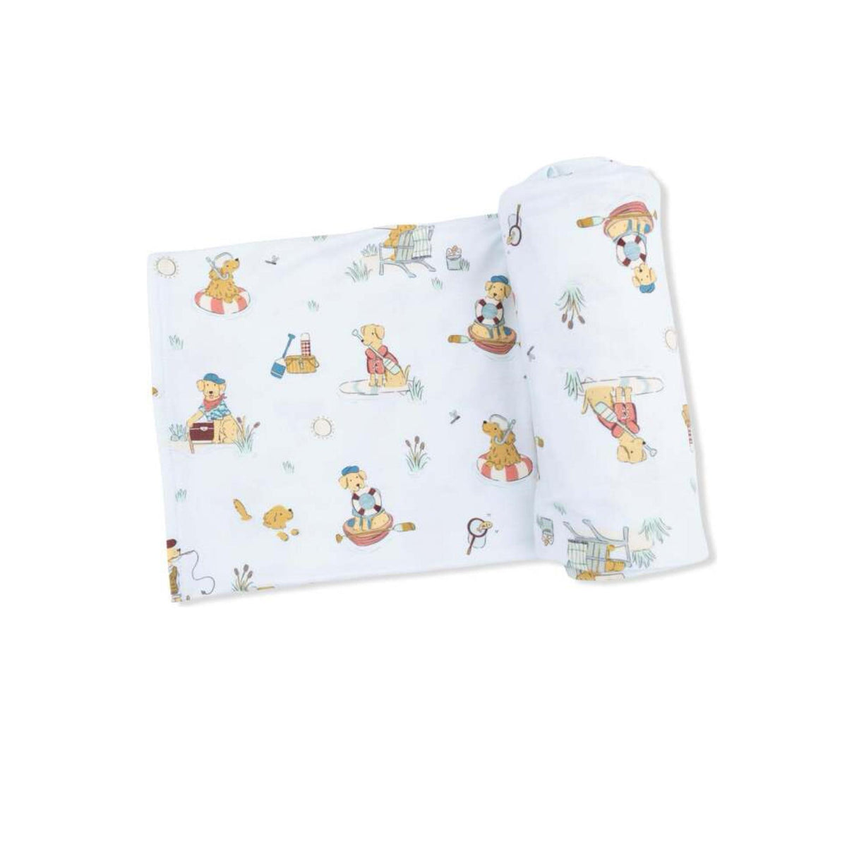 (CC) Lake Buddy Dogs Swaddle Blanket