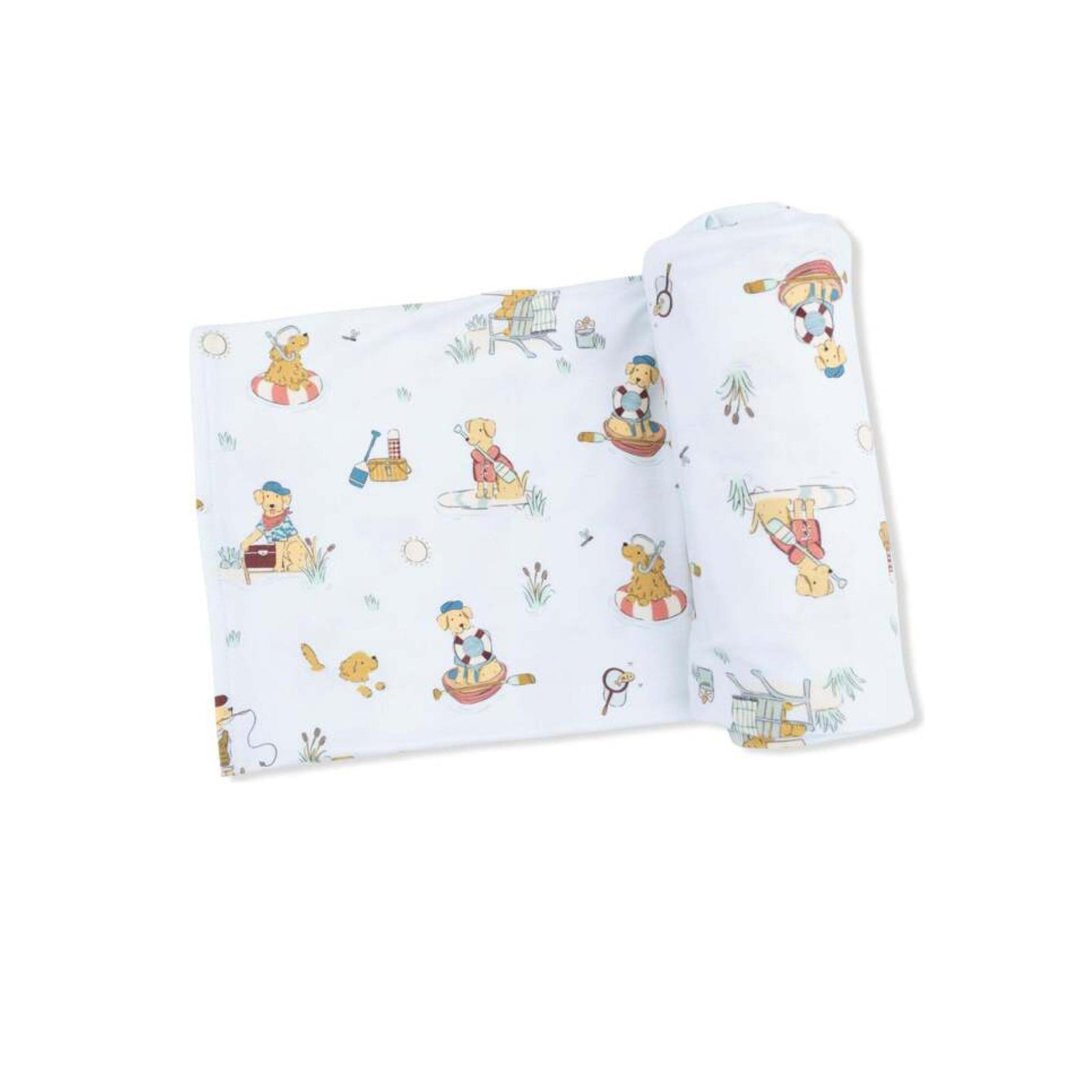 (CC) Lake Buddy Dogs Swaddle Blanket
