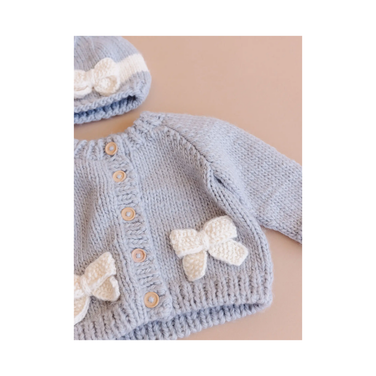 Bow Cardigan Sweater
