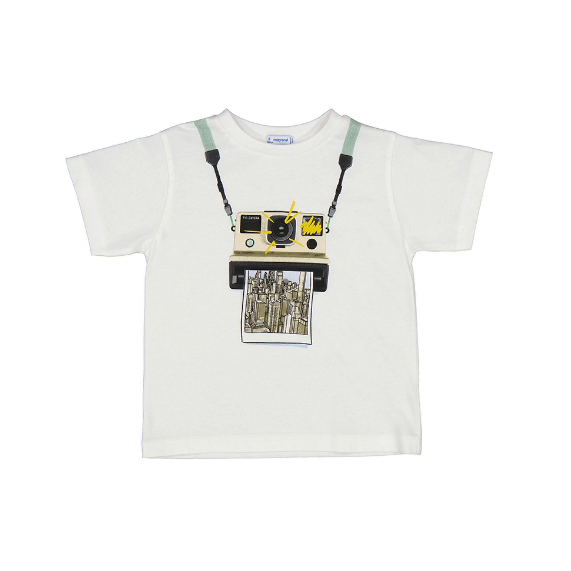 Polaroid Camera Graphic Tee Shirt