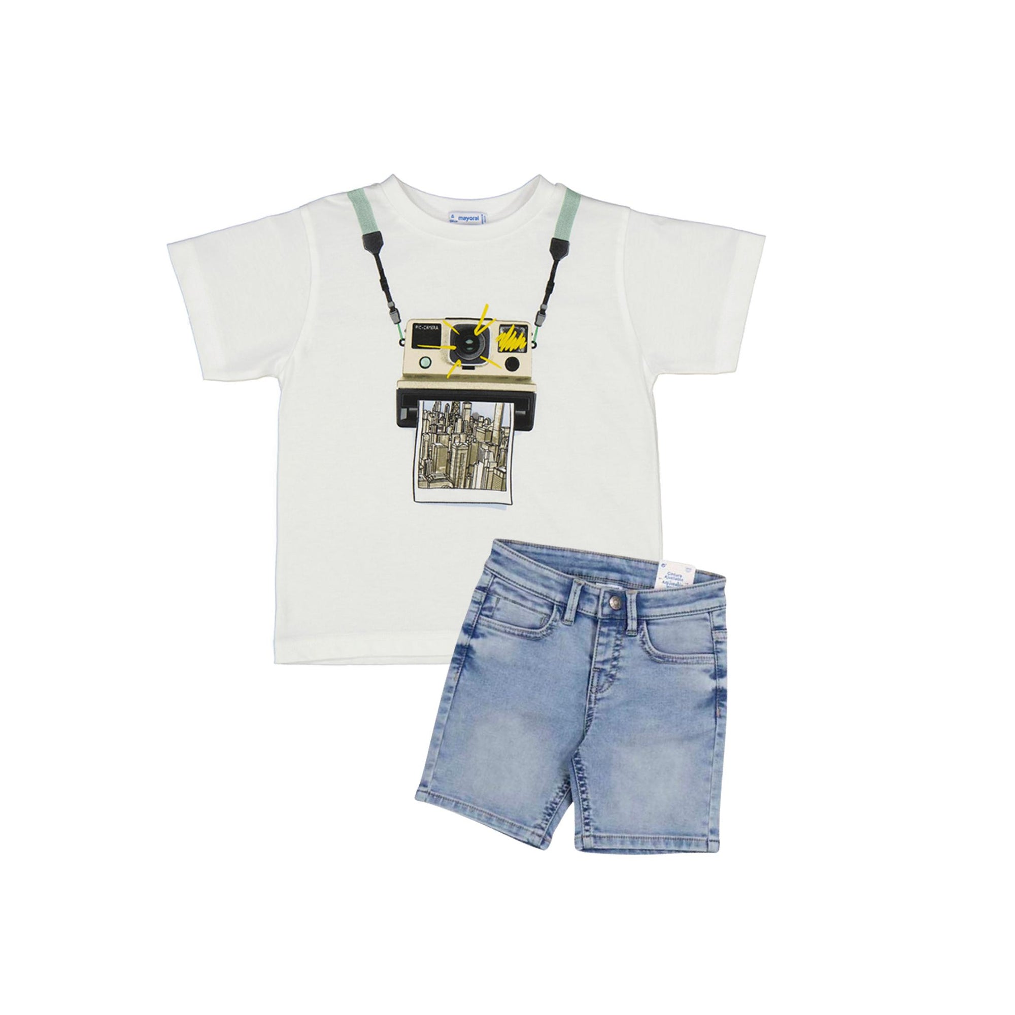 Polaroid Camera Graphic Tee Shirt