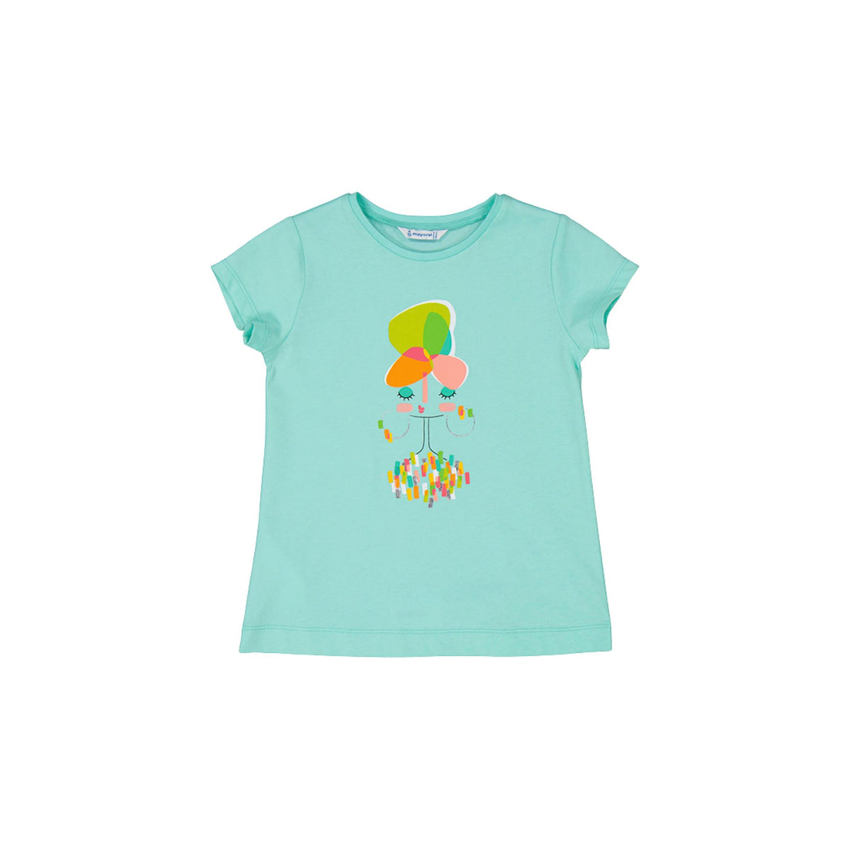 Aqua Blue Fashionista Tee Shirt