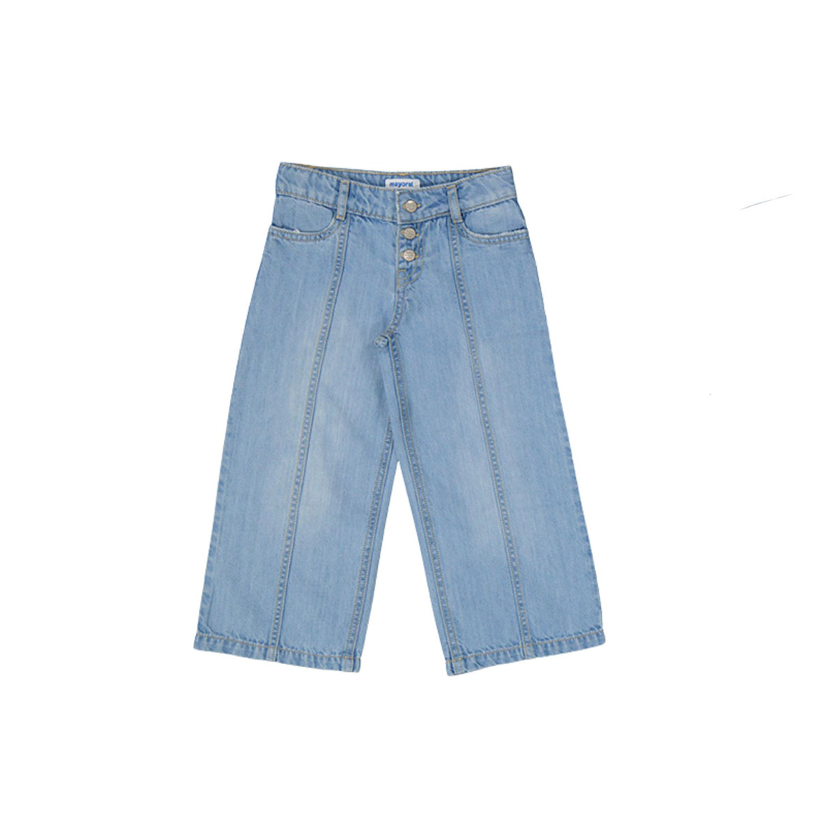 Girls’ Wide Leg Denim Pant