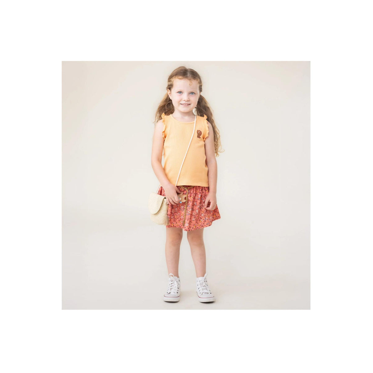 Girls’ Orange Tank Top