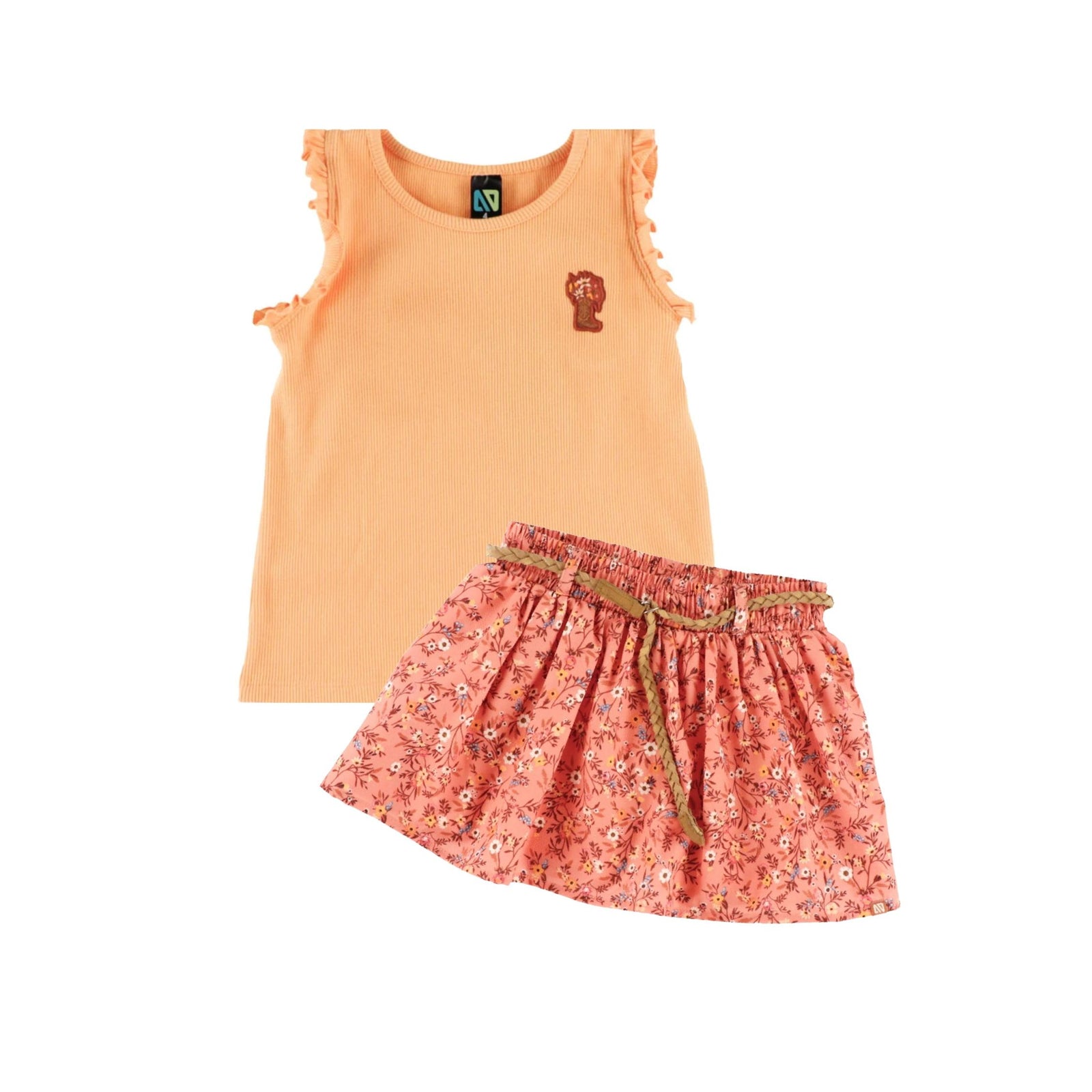 Girls’ Orange Tank Top