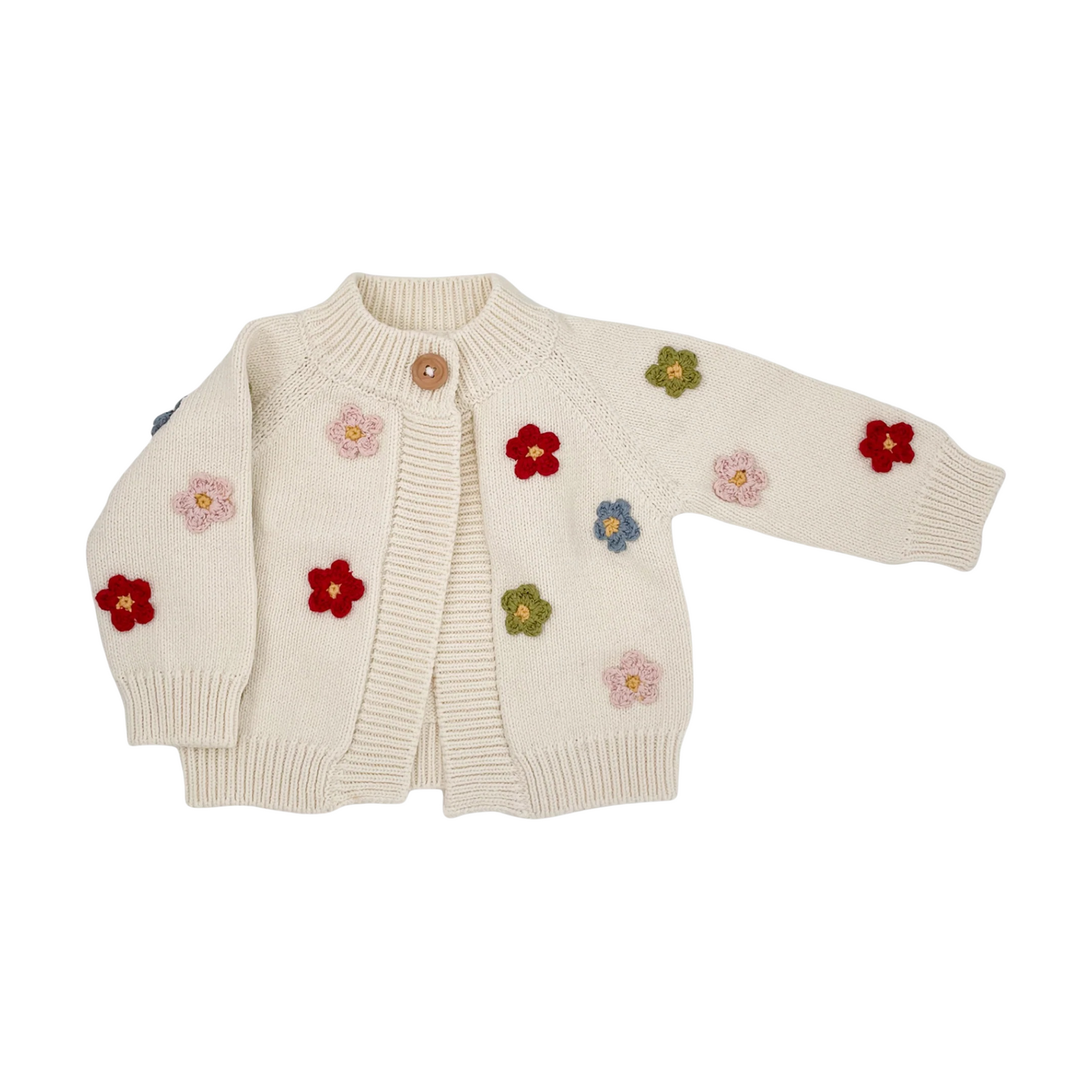 Cotton Flower Cardigan