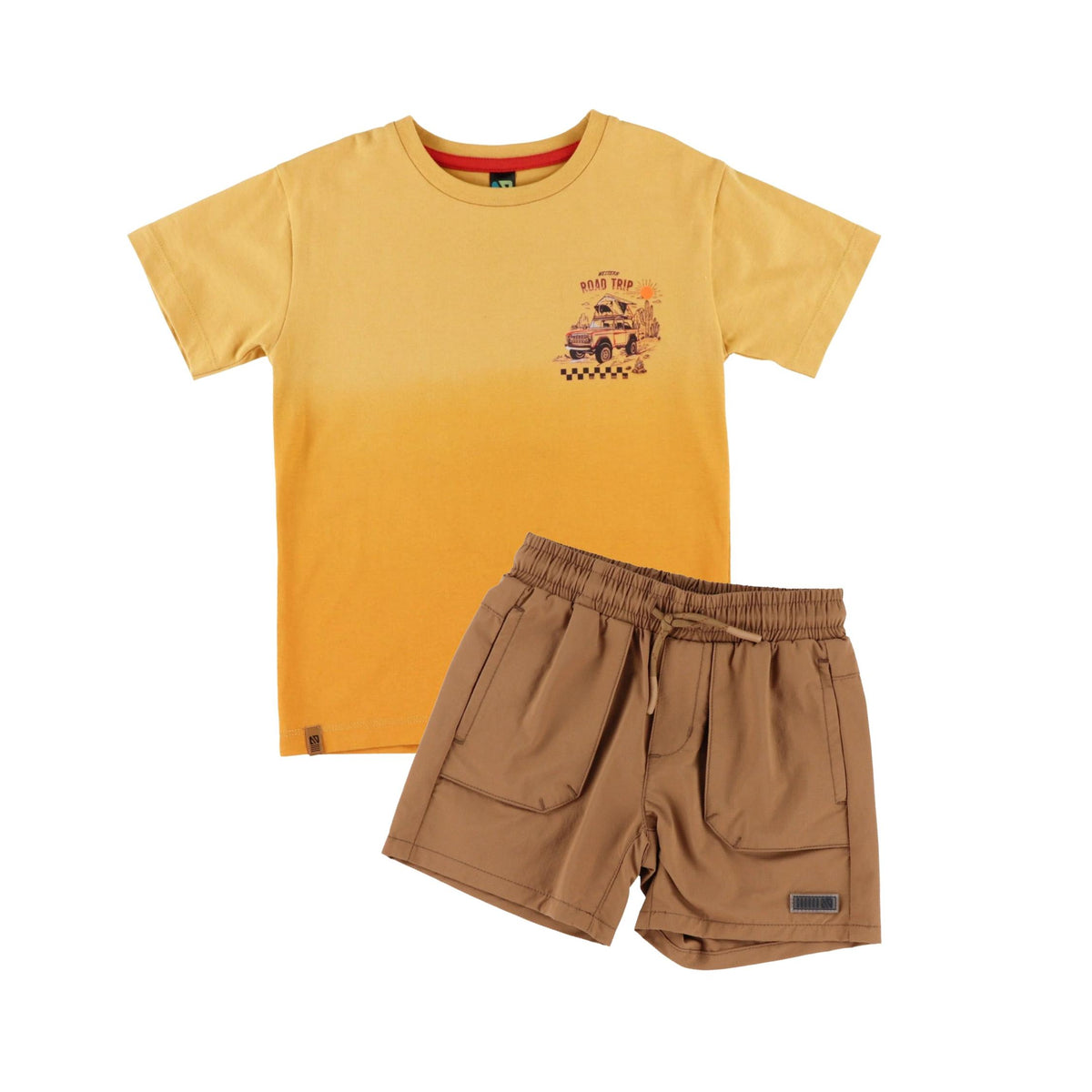 Boys’ Brown Bermuda Shorts