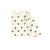 Pixelated Hearts Cotton Terry Baby Girl Dress