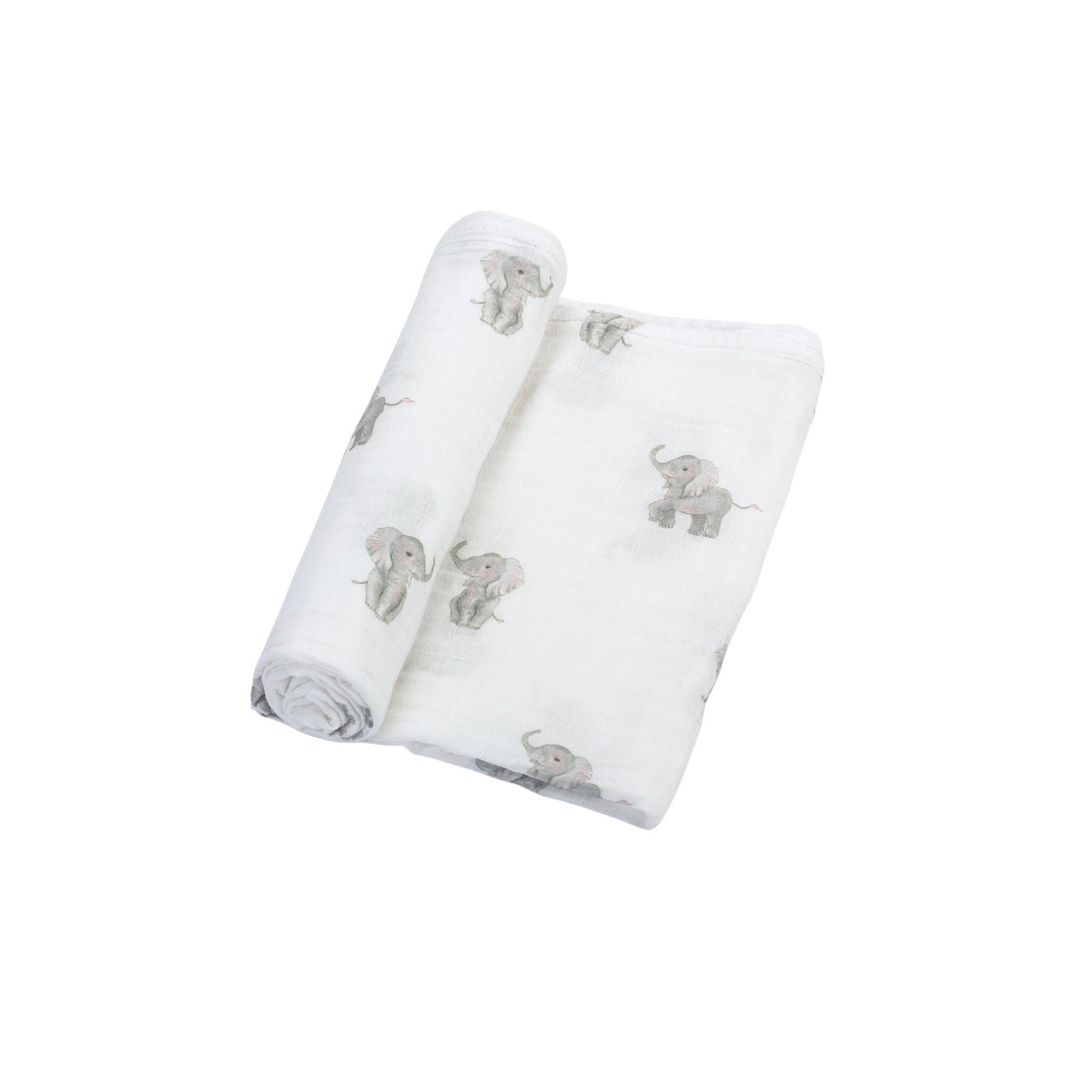 Baby Elephant Muslin Swaddle