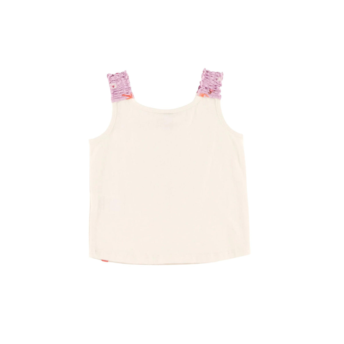 Baby Girl Floral Motif Camisole and Short Set