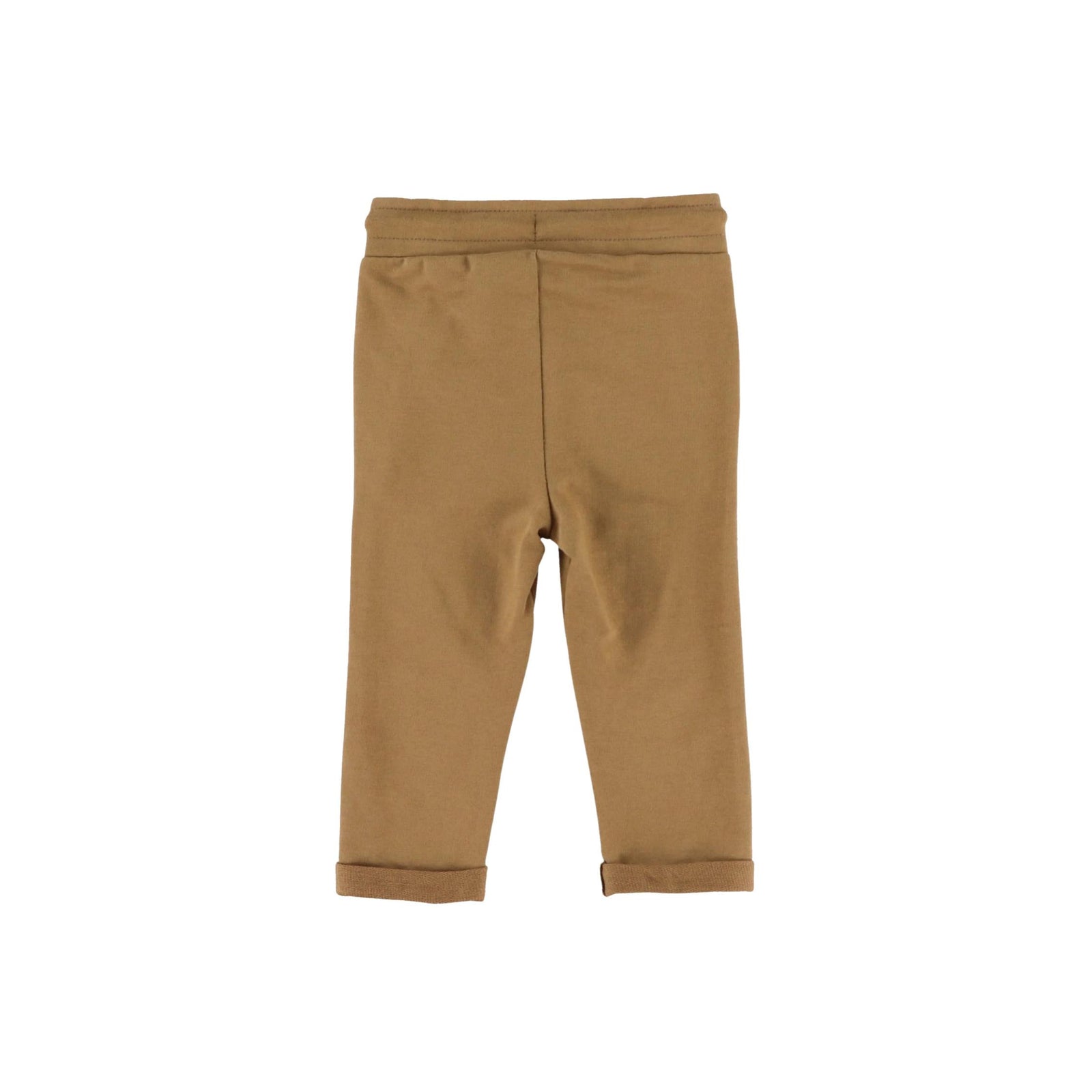 Baby Boy Brown Cuffed Pant