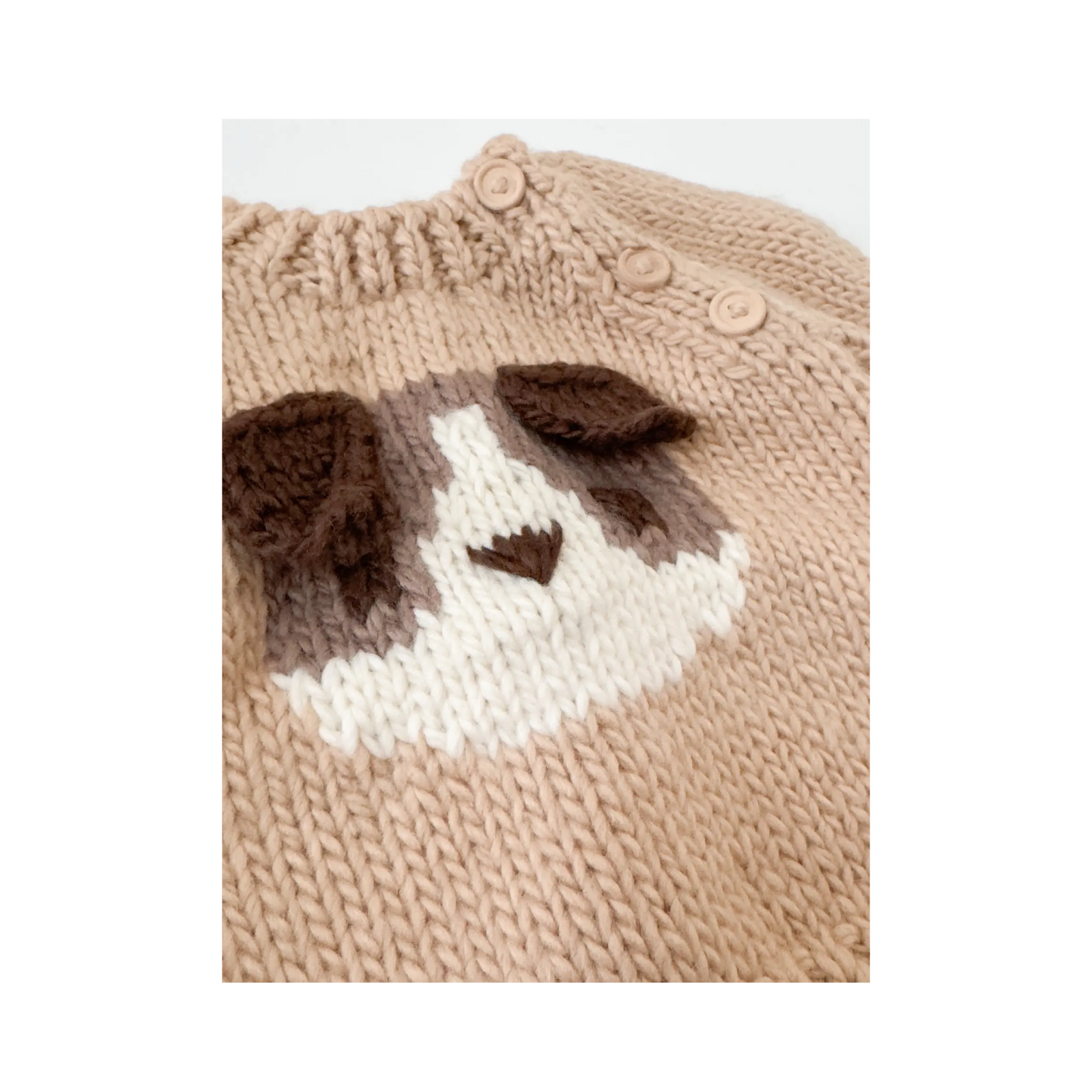 Dog Print Pullover 3D Sweater