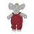 Alvin The Elephant In Red Dungarees