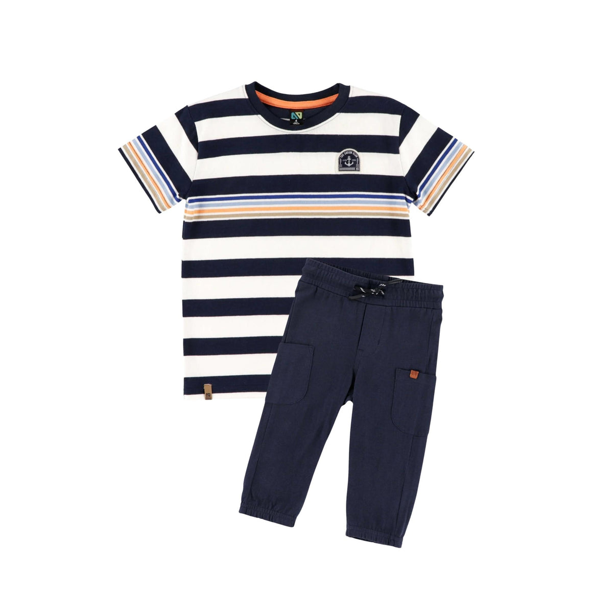 Baby Boy Navy Chino Pant