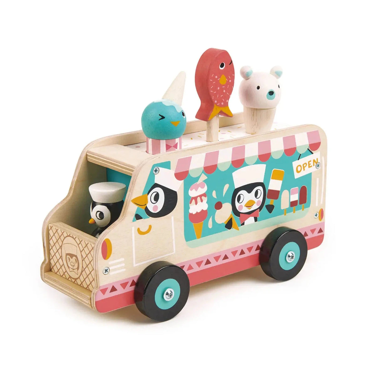 Penguin&#39;s Gelato Van