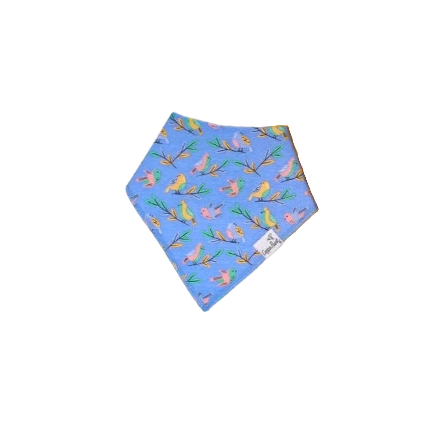 Birdie Blue Bandana Bib