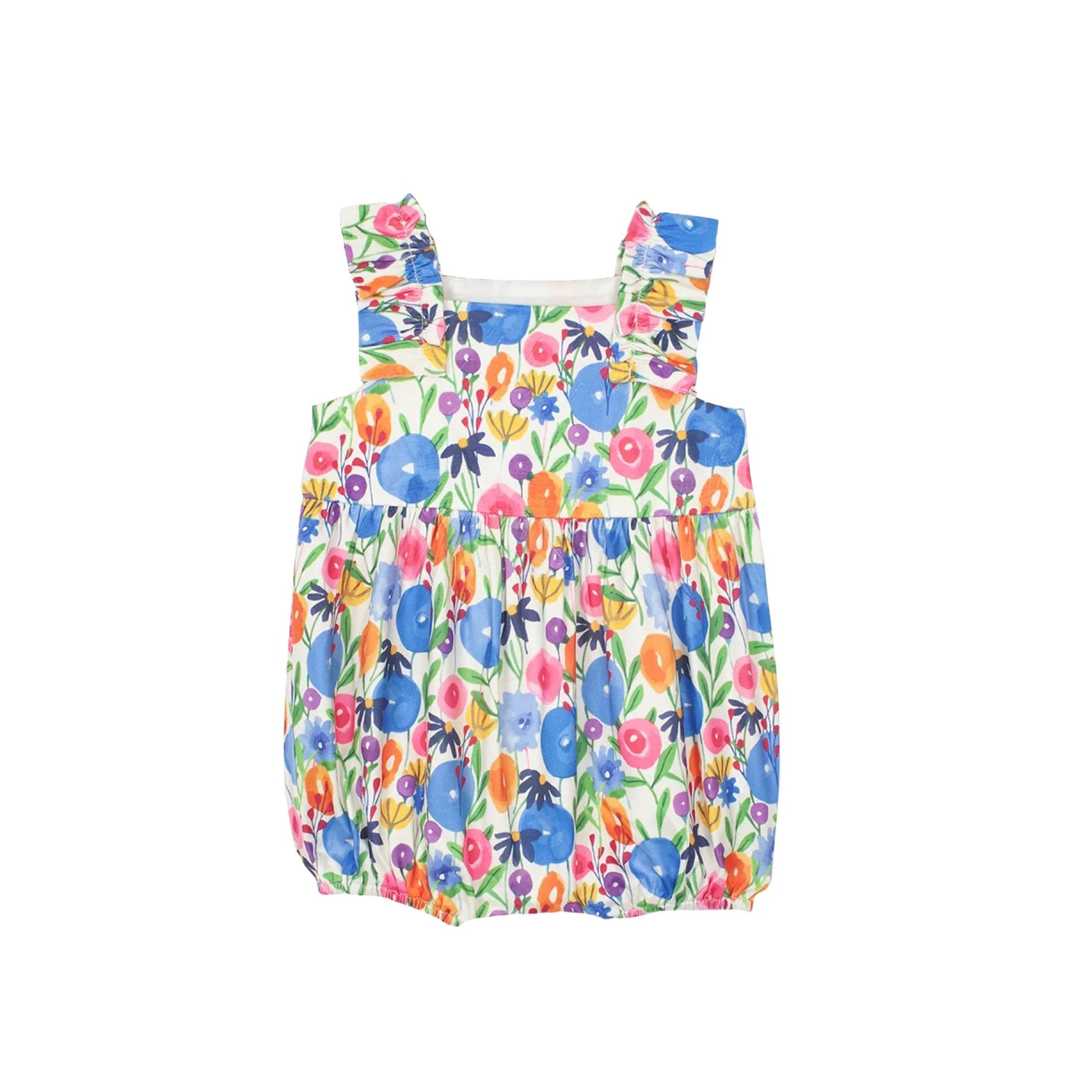 Wild Flowers Baby Bubble Romper