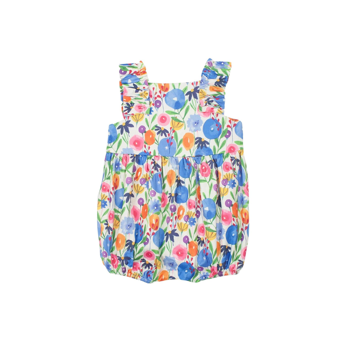 Wild Flowers Baby Bubble Romper