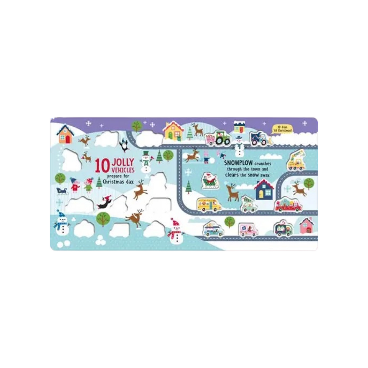 Dashing Home For Christmas Board Book