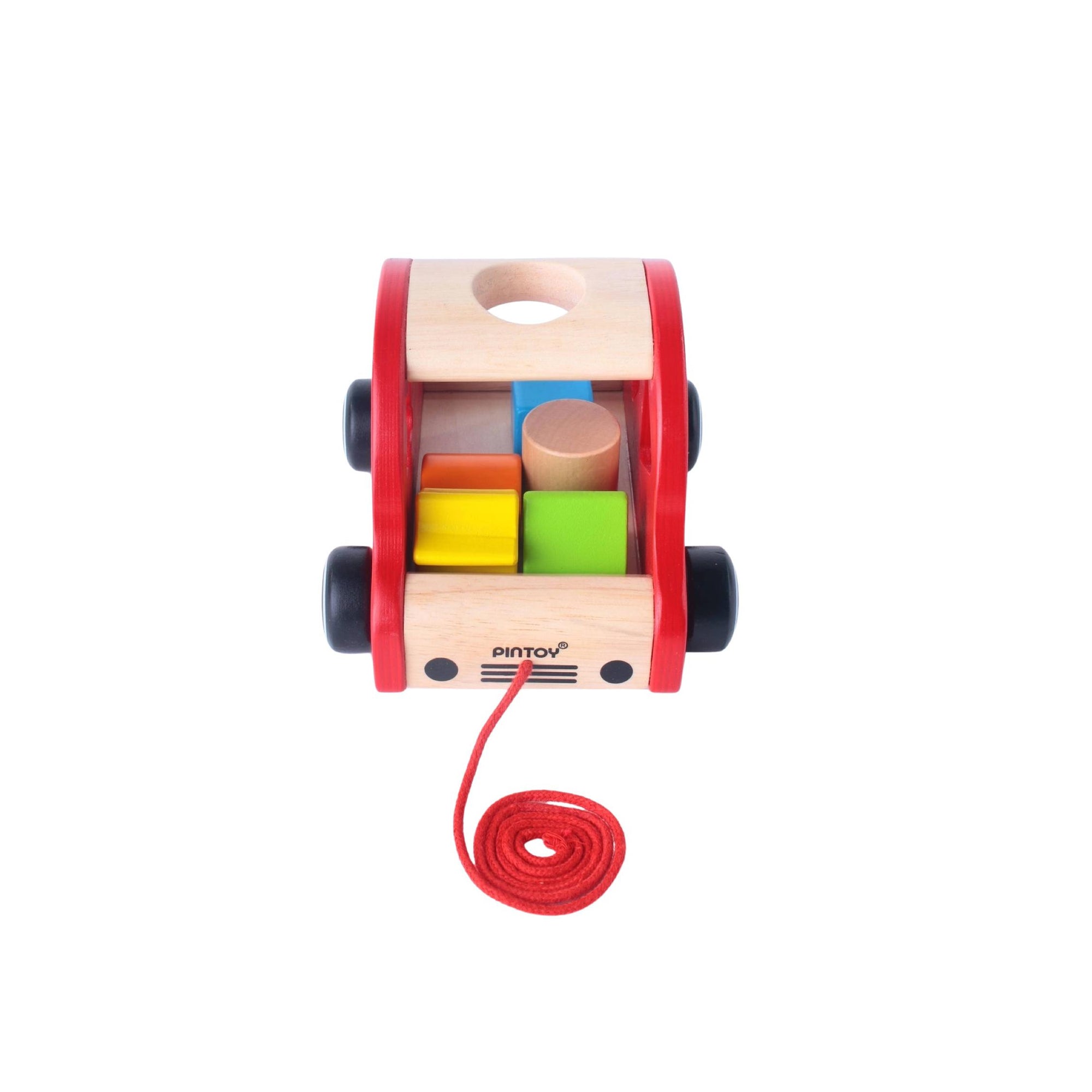 Pintoy Wooden Happy Car Sorter