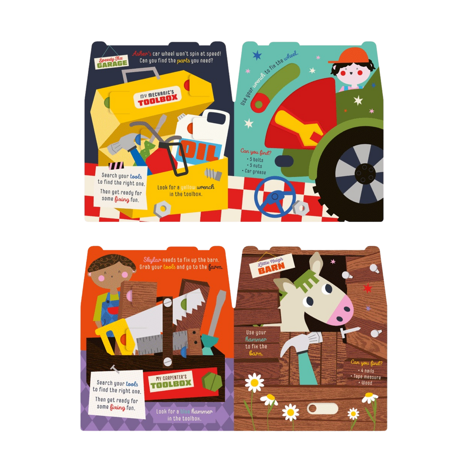 My First Busy Toolbox Board Book