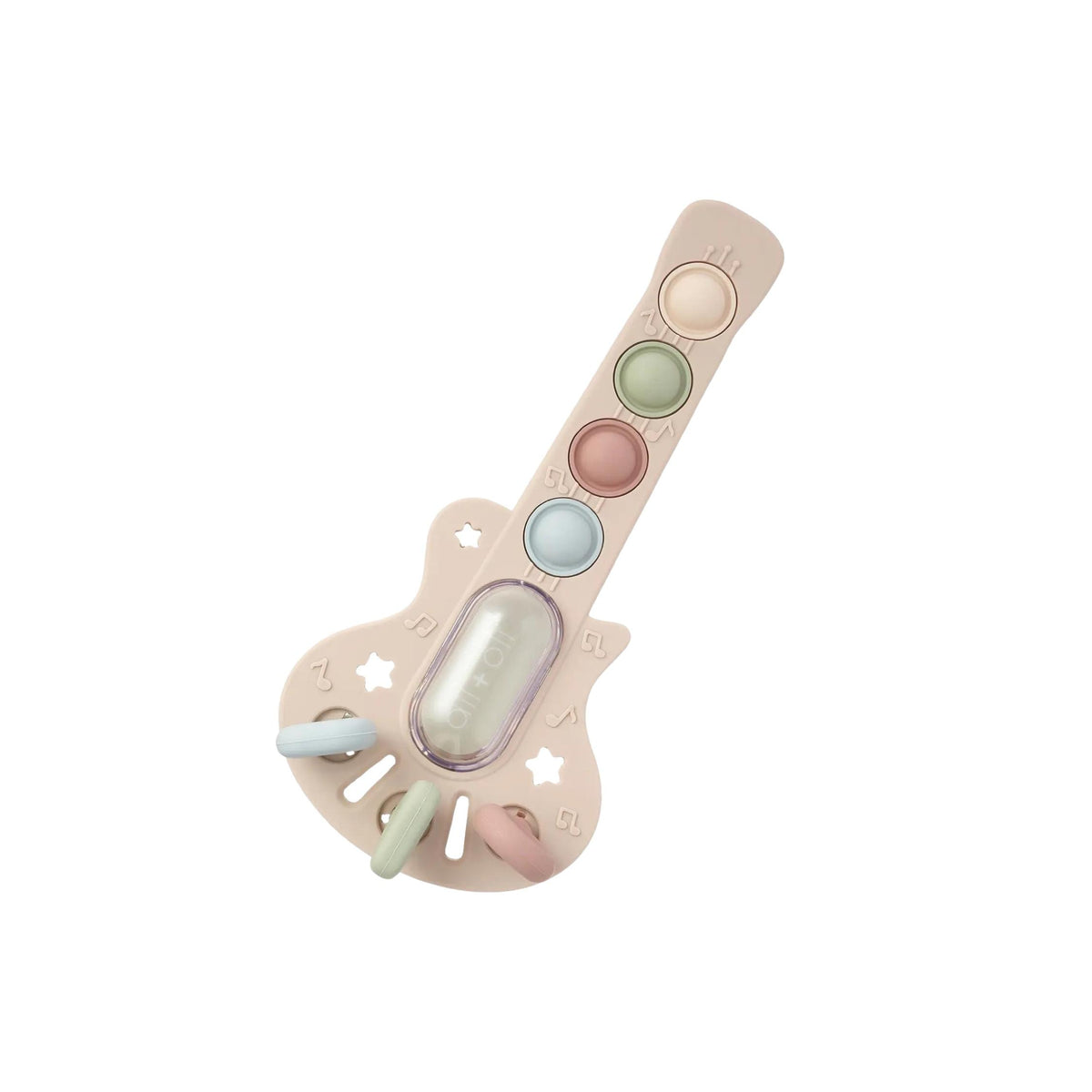 Guitar Sensory Pull &amp; Teether Toy