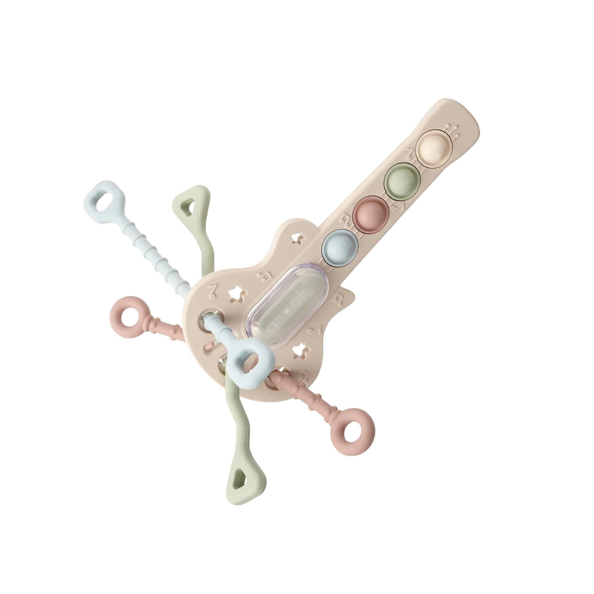 Guitar Sensory Pull & Teether Toy