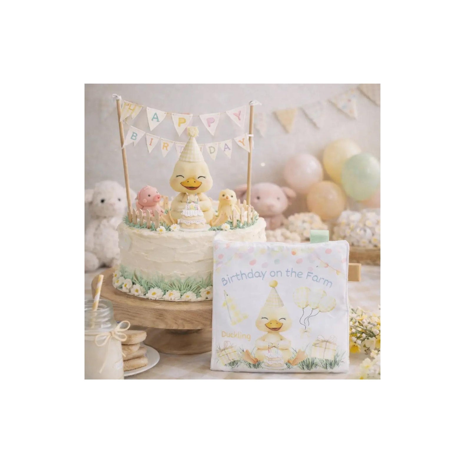 Birthday On The Farm Soft Crinkle Book