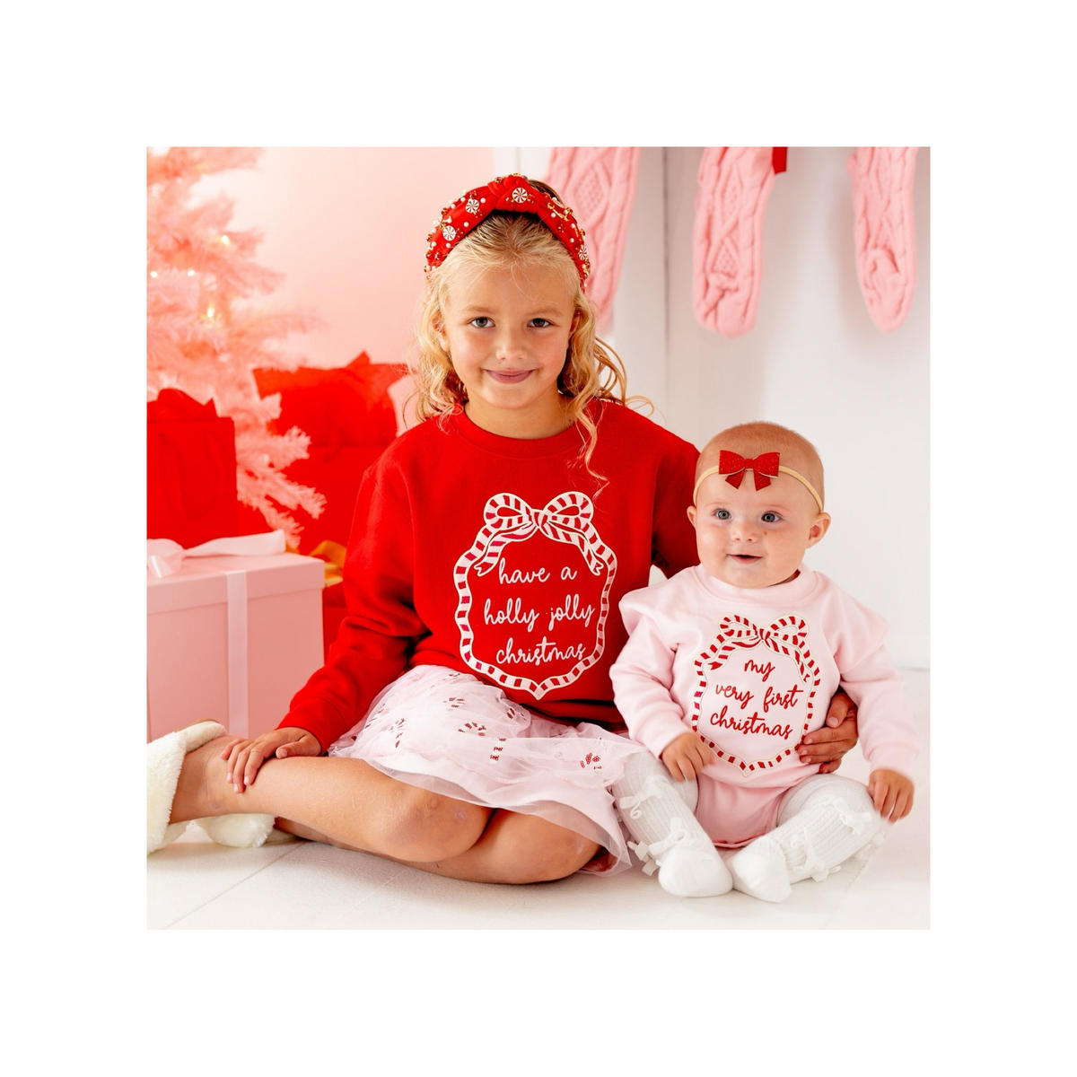 Ruby Sparkle Bow Headband