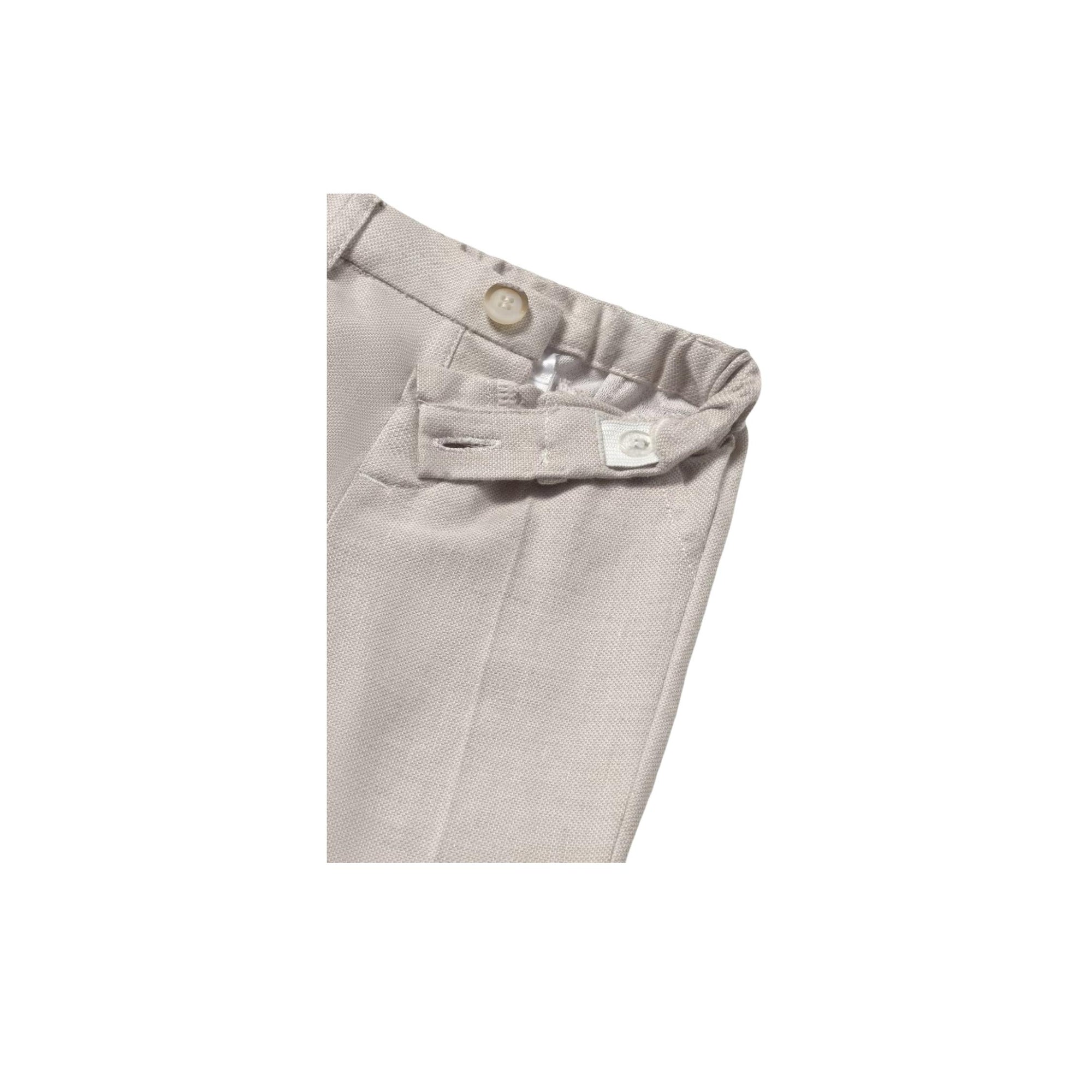 Linen Baby Boy Dress Pant