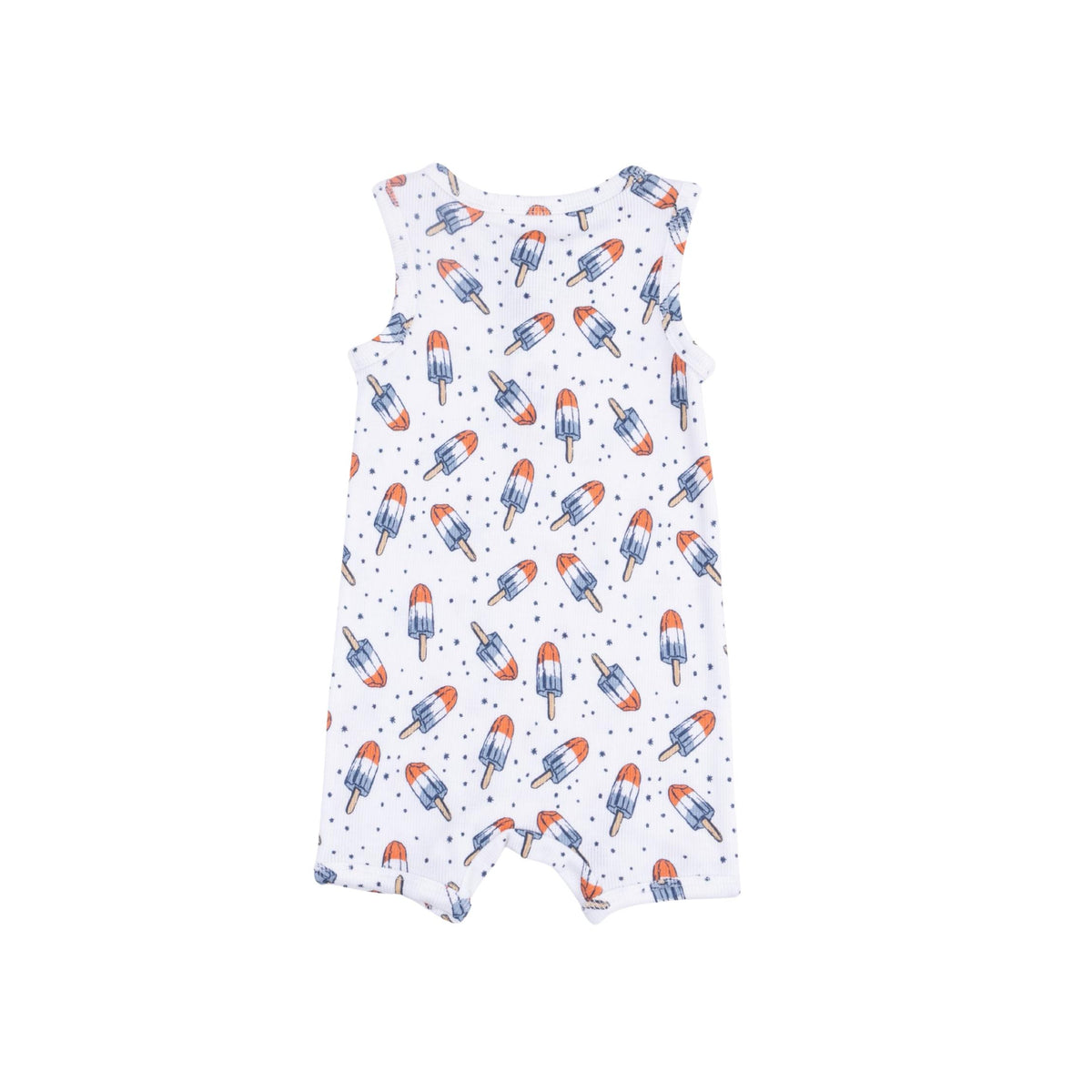 Baby Boy Astro Pop Henley Shortie Romper