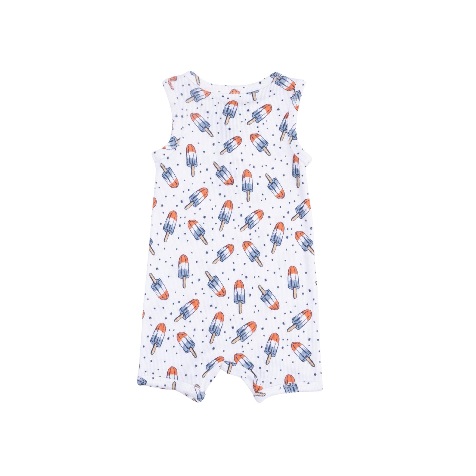 Baby Boy Astro Pop Henley Shortie Romper
