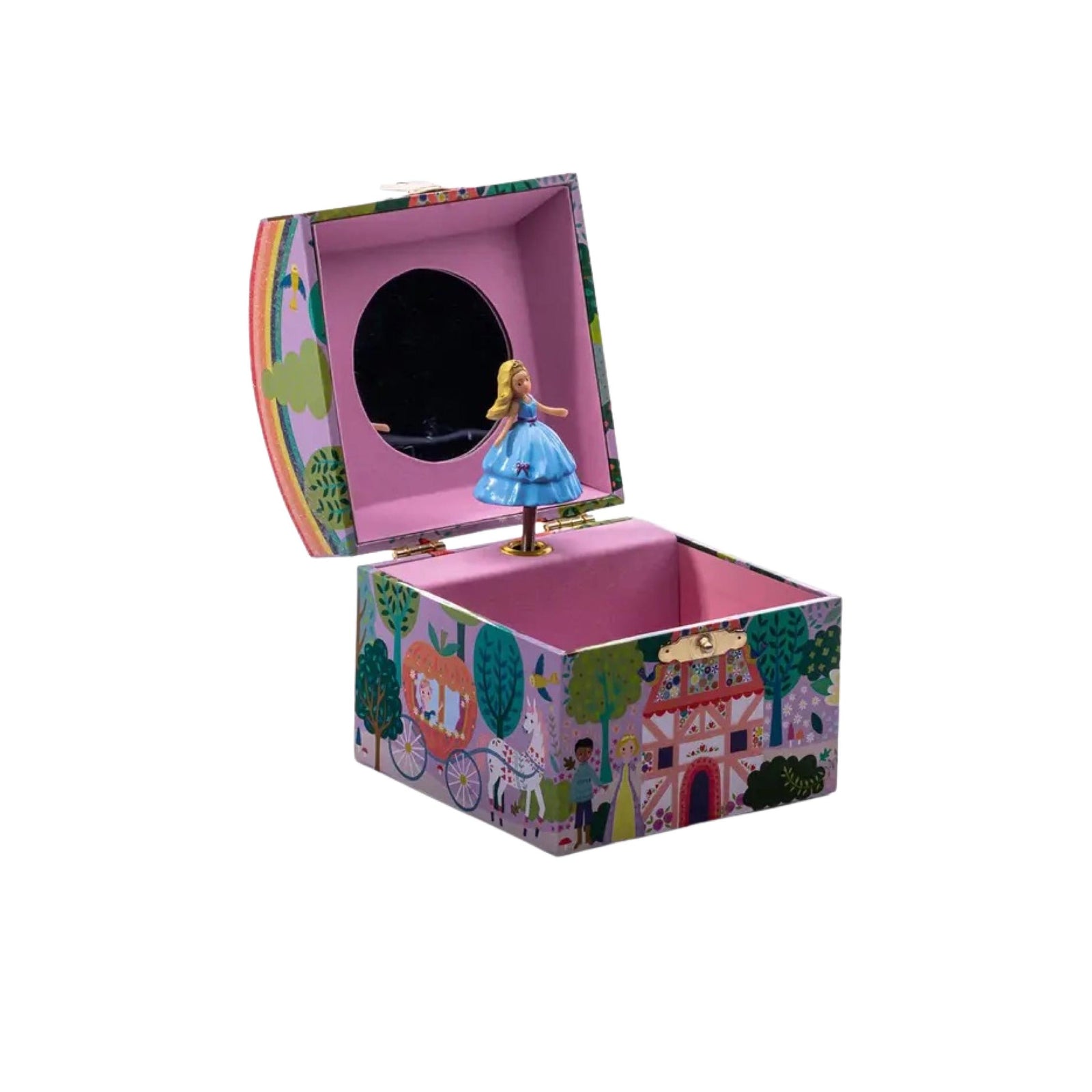 Fairy Tale Small Dome Musical Jewelry Box