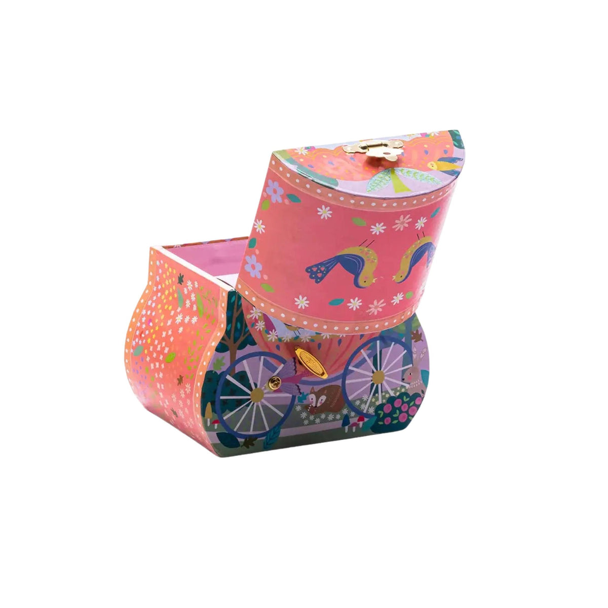 Fairy Tale Carriage Musical Jewelry Box